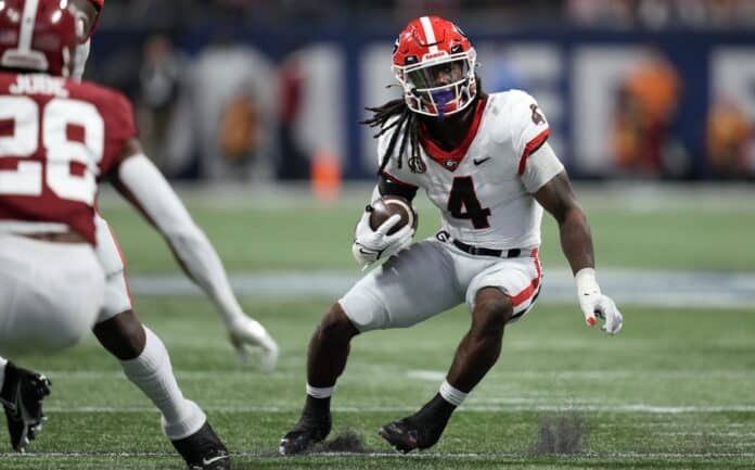 Is Georgia's James Cook the brother of Vikings RB Dalvin Cook?