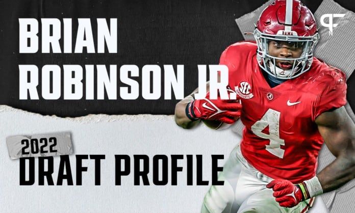 Brian Robinson Jr., Alabama RB | NFL Draft Scouting Report