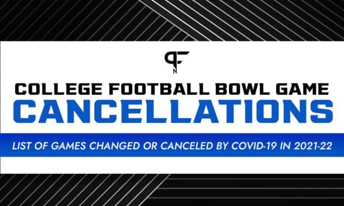 College Football Bowl Games Cancelled: NCAA games changed or canceled by COVID-19