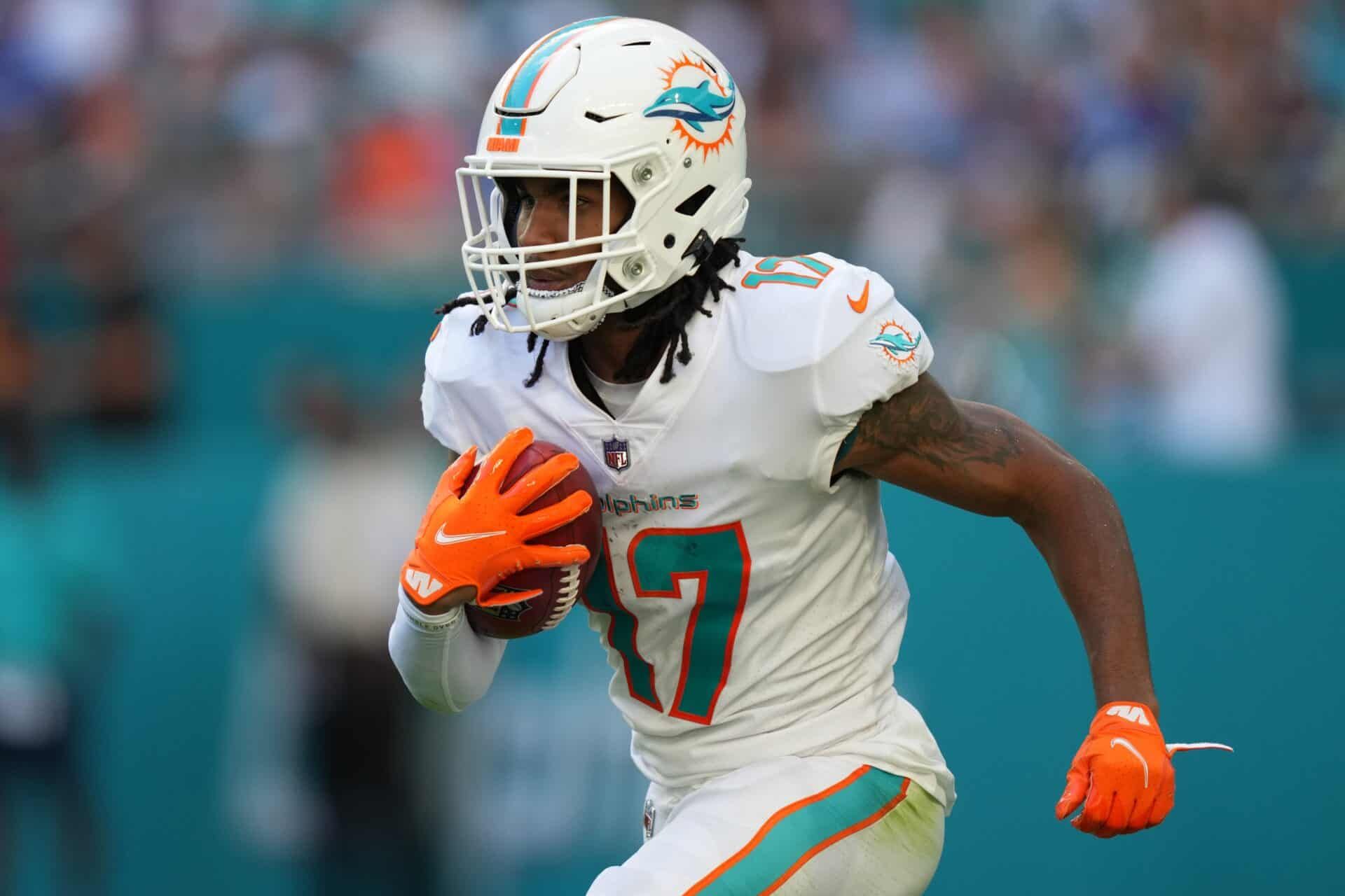 Is Jaylen Waddle playing today vs. the Saints? Latest fantasy news on Dolphins WR