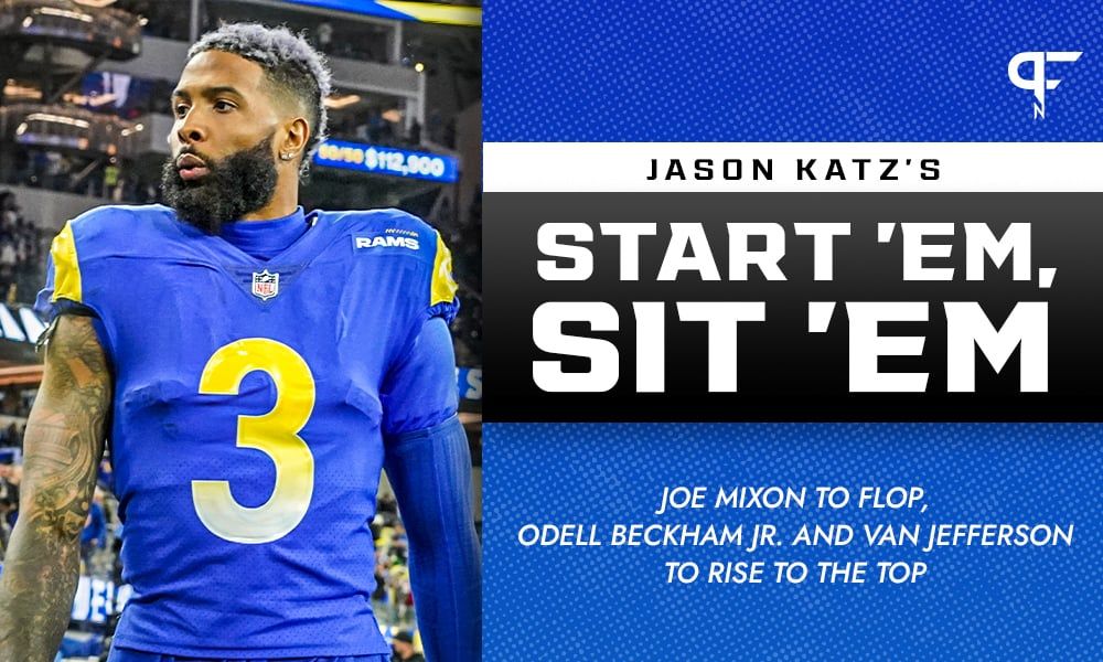 NFL Start 'Em Sit 'Em Week 16: Joe Mixon to flop, Odell Beckham Jr. and Van Jefferson to rise to the top