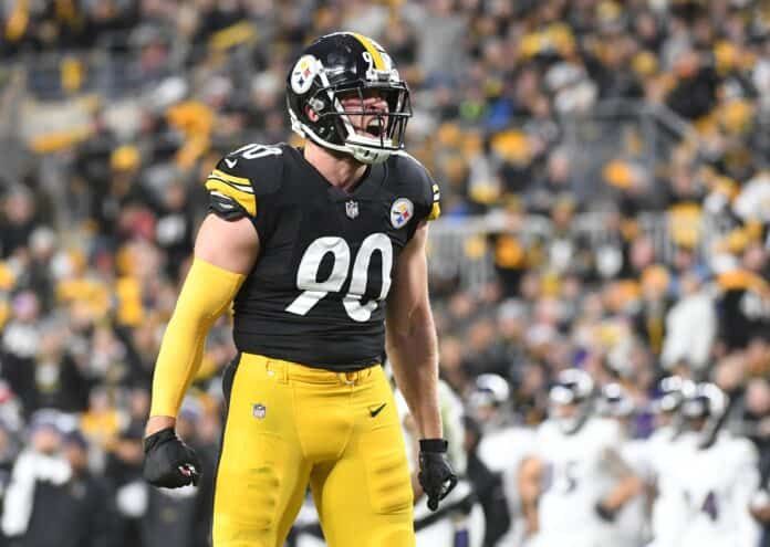 NFL Sack Leaders 2021: T.J. Watt, Myles Garrett lead entering Monday Night