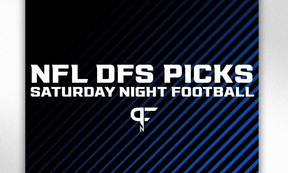 Saturday Night NFL DFS Picks: Patriots vs. Colts top lineup includes Jonathan Taylor, Rhamondre Stevenson, and Brandon Bolden