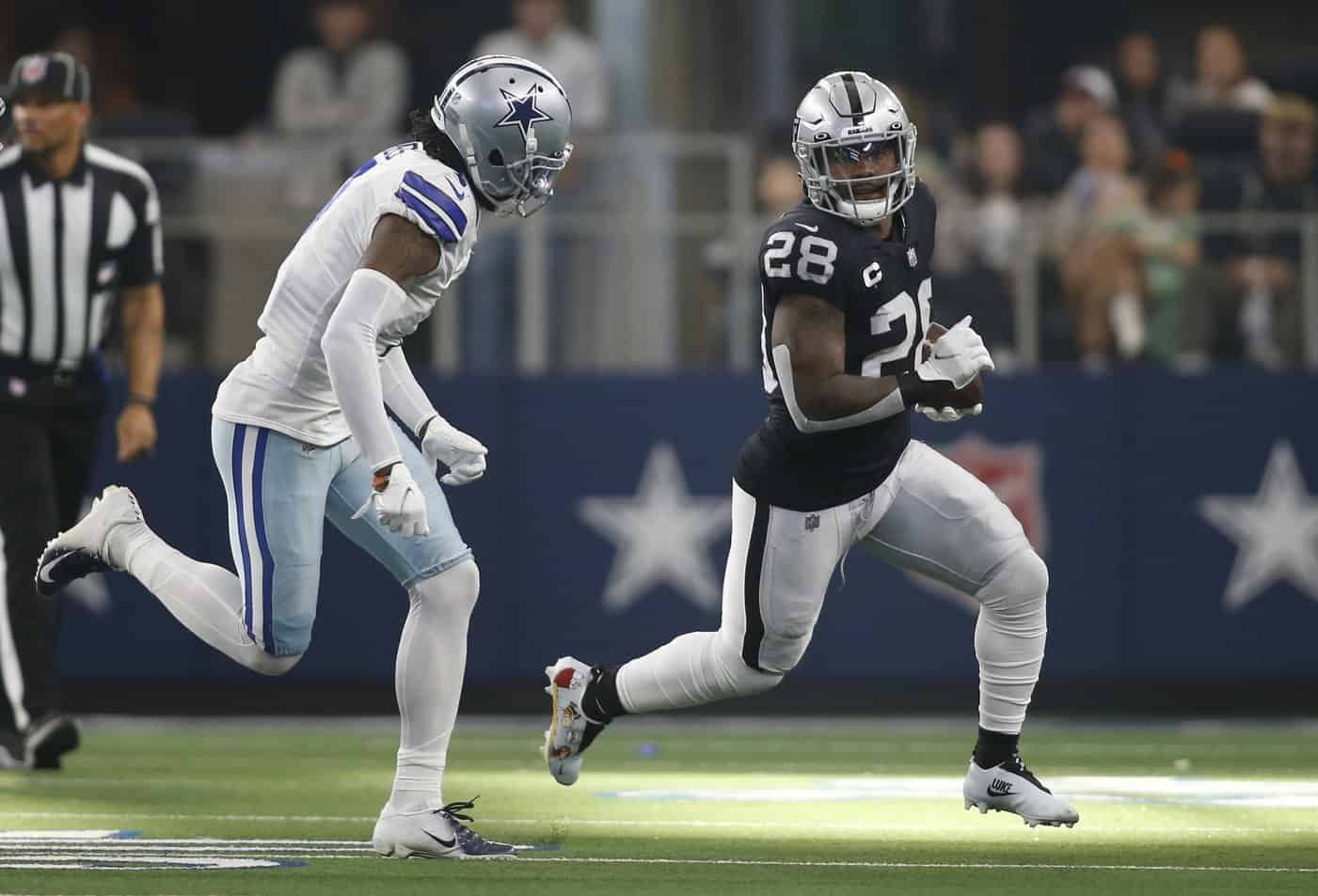 Josh Jacobs or Peyton Barber Start/Sit Week 15: Has rescheduling changed their upside for the playoffs?