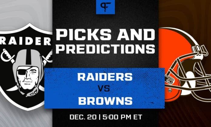 Raiders vs. Browns Prediction, Pick: Will Derek Carr be able to rebound against Baker Mayfield ?