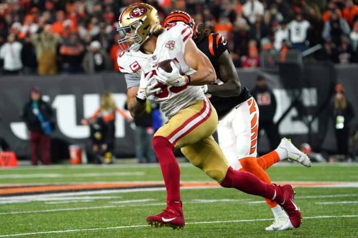 Fantasy TE Tiers and Streamers Week 15: Kittle climbs, Kelce slides, and Andrews is elite