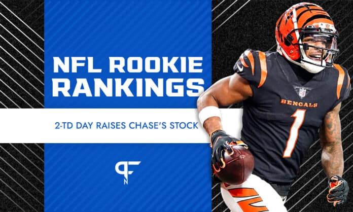 NFL Rookie Rankings Week 15: Parsons strengthens DPOY case while Chase rises after 2-TD performance