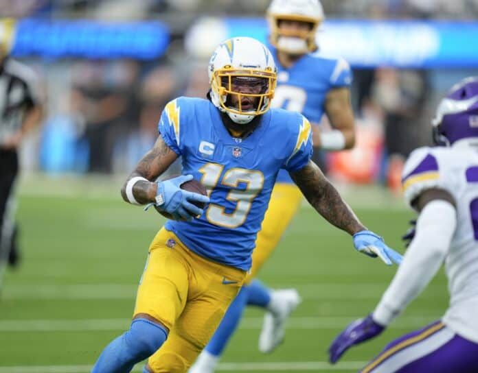 Are Mike Williams and Keenan Allen playing today vs. the Giants?