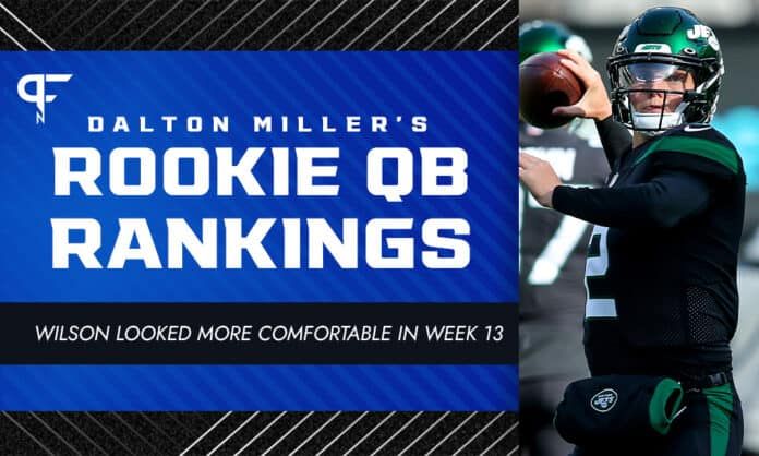 NFL QB Rookie Rankings Week 14: Zach Wilson shows progress, Jacksonville might break Trevor Lawrence