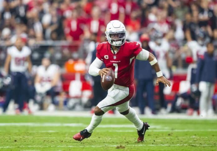 Is Kyler Murray playing today vs. the Bears?