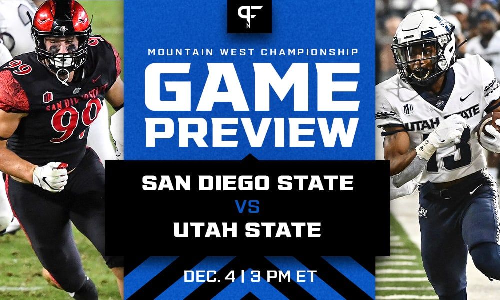 2021 Mountain West Championship Game Preview: How to watch San Diego State vs. Utah State