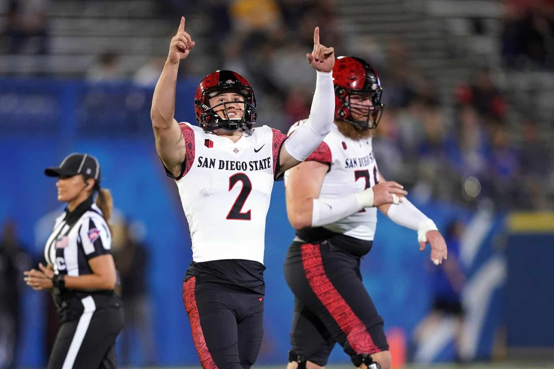 From San Diego State punter to 