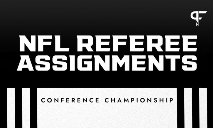 NFL Referee Assignments Conference Championship Games: Bengals-Chiefs, 49ers-Rams assigned refs