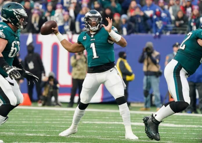 Eagles vs. Buccaneers Injury Report: Jalen Hurts, Miles Sanders, and Mike Evans cleared