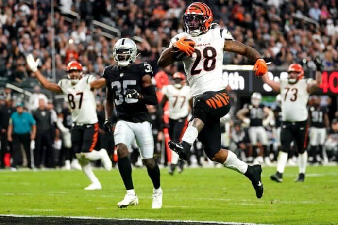 NFL DFS Picks Wild Card Round: Josh Jacobs or Joe Mixon?