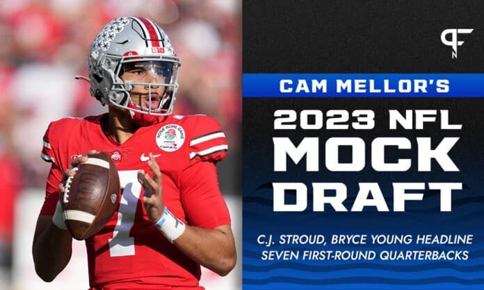 2023 NFL Mock Draft: C.J. Stroud, Bryce Young headline seven first-round quarterbacks