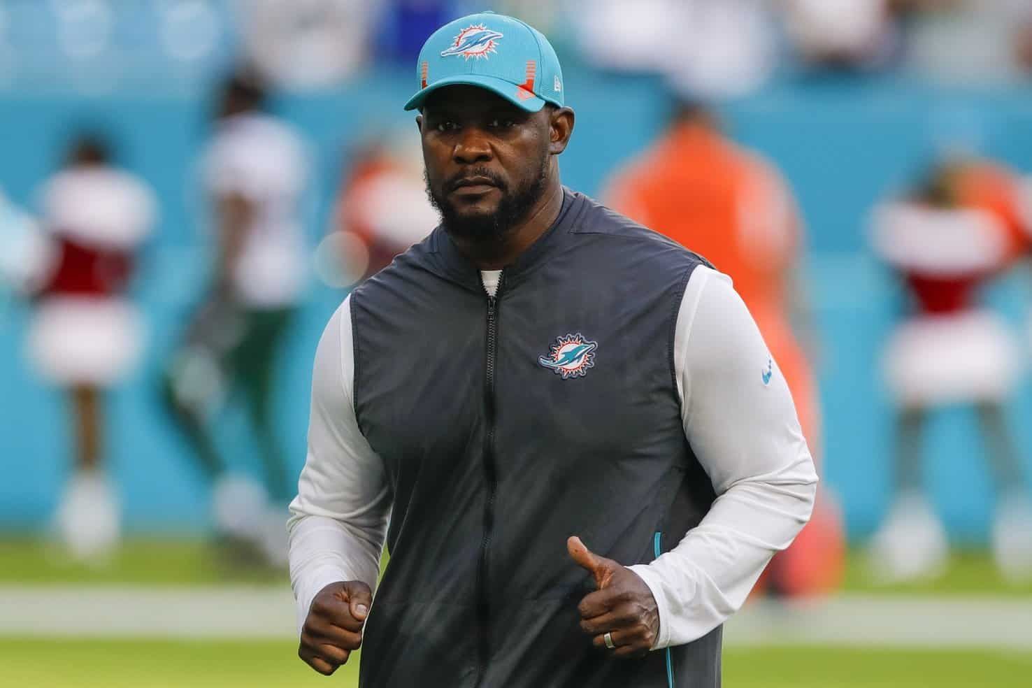 Ex-Dolphins coach Brian Flores' greatest vulnerability as he looks for another top job