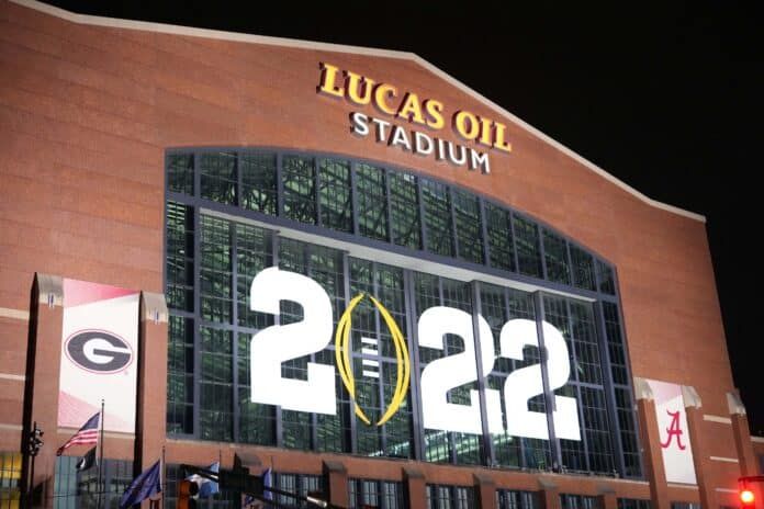 Where is the College Football Playoff National Championship played in 2022?