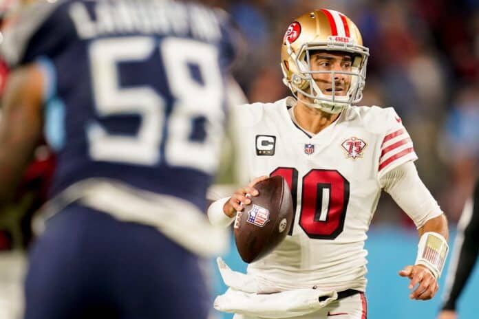 Is Jimmy Garoppolo playing today vs. the Rams? Latest injury update on 49ers QB