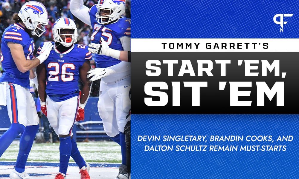 Fantasy Start 'Em Sit 'Em Week 18 Devin Singletary, Brandin Cooks, and