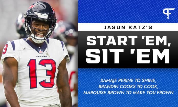 NFL Start 'Em, Sit 'Em Week 18: Samaje Perine to shine, Brandin Cooks to cook, Marquise Brown to make you frown