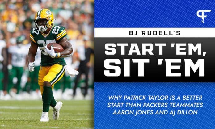 Fantasy Start 'Em, Sit 'Em Week 18: Why Patrick Taylor is a better start than Packers teammates Aaron Jones and AJ Dillon