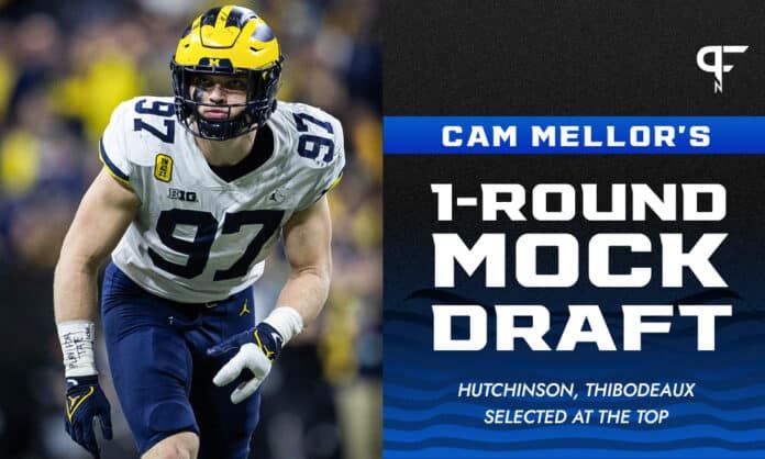 Cam Mellor's 2022 NFL Mock Draft: Aidan Hutchinson, Kayvon Thibodeaux go 1, 2