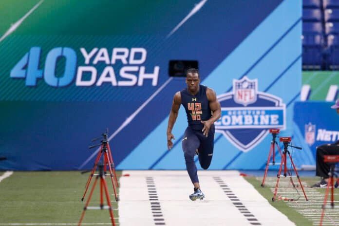 Fastest wide receiver 40-yard dash times in NFL Combine history