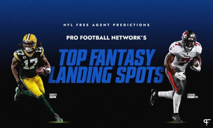 NFL Free Agent Predictions 2022 Best fantasy landing spots for Leonard Fournette Davante Adams and others