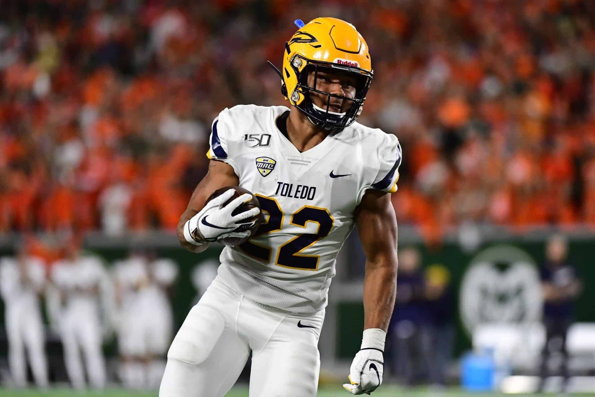 Toledo 2022 NFL Draft Scouting Reports include Tycen Anderson, Bryant Koback, and Samuel Womack