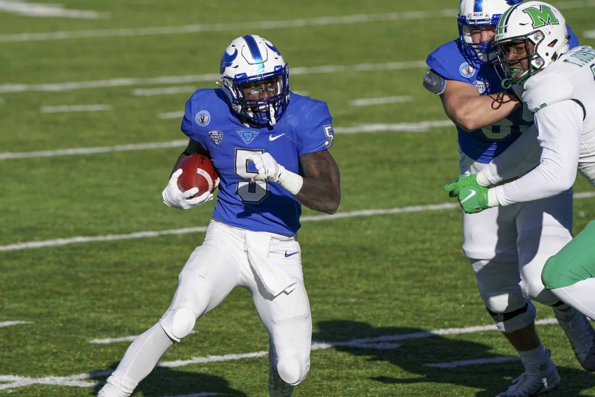 Buffalo 2022 NFL Draft Scouting Reports include Kadofi Wright, Kevin Marks Jr., and Taylor Riggins
