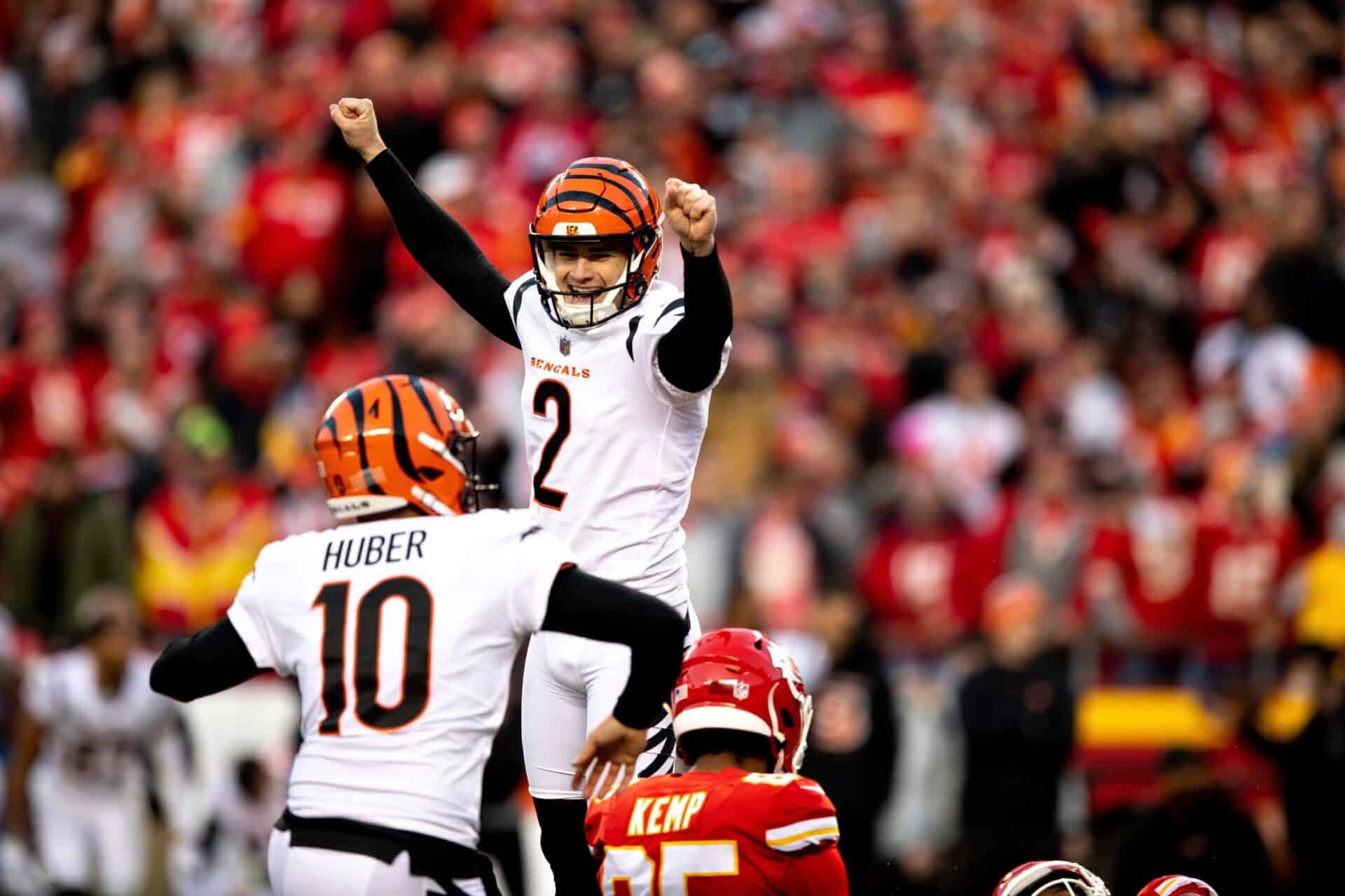 Sniper-like Cincinnati Bengals kicker Evan McPherson gunning for Vinatieri record