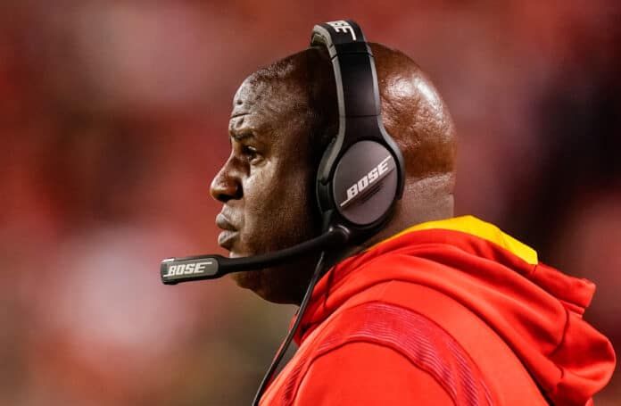 Sources: Saints request interview with Eric Bieniemy, Chiefs Offensive Coordinator