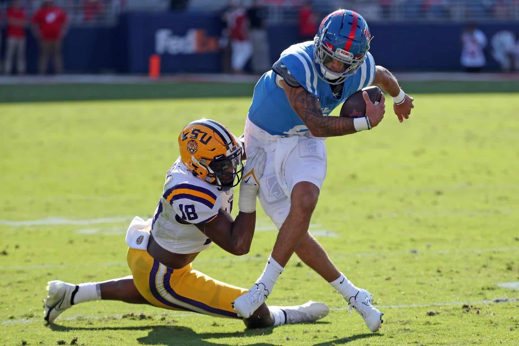 LSU's ‘high-ceiling linebacker’ Damone Clark looks to follow Devin White, Patrick Queen into NFL