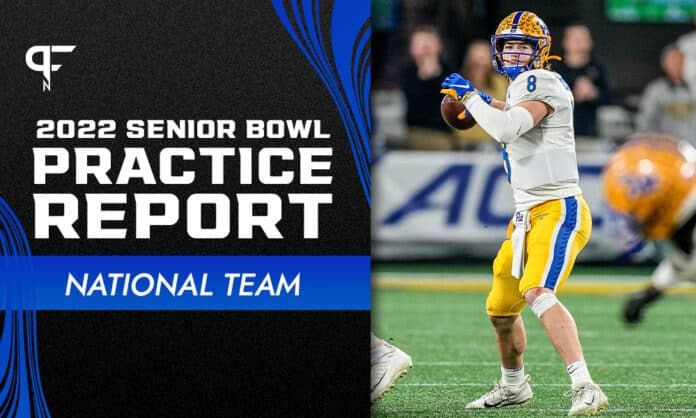 2022 Senior Bowl Practice Report: National Team