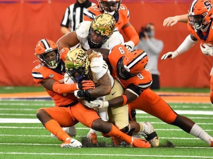 Syracuse 2022 NFL Draft Scouting Reports include Kingsley Jonathan and Josh Black