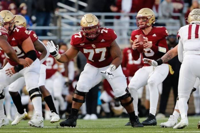 Boston College 2022 NFL Draft Scouting Reports include Zion Johnson, Trae Barry, and Brandon Sebastian