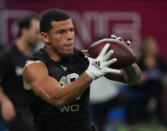 NFL Pro Day News and Rumors: Texans and Patriots eyeing Kaleb Eleby-Skyy Moore connection?