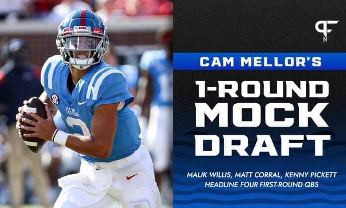 1-Round 2022 NFL Mock Draft: Malik Willis, Matt Corral, Kenny Pickett headline four first-round QBs