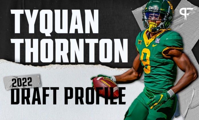 Tyquan Thornton, Baylor WR | NFL Draft Scouting Report