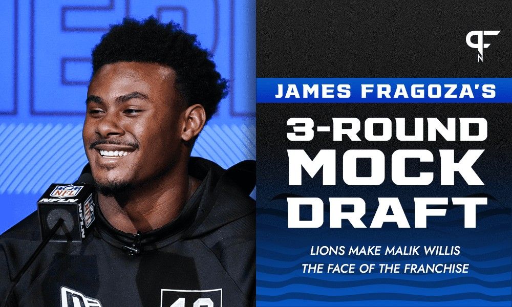 3-Round 2022 NFL Mock Draft: Lions make Malik Willis the face of the franchise