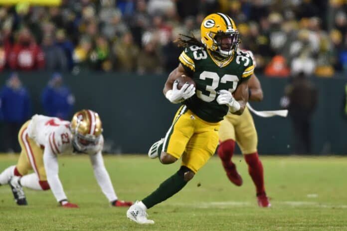 Aaron Jones Dynasty Profile 2022: His contract and AJ Dillon cloud his future