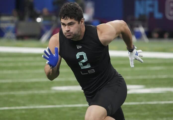 NFL Combine 2022: Troy Andersen, Christian Harris among 5 linebackers who improved their draft stock