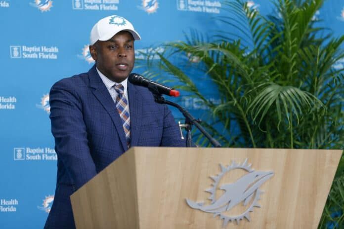 Chris Grier takes partial blame for Miami Dolphins' dysfunction, points to brighter future