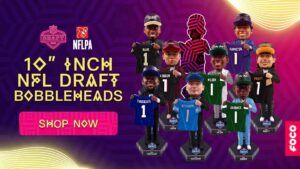 Three NFL Draft standouts among line of bobbleheads released by FOCO