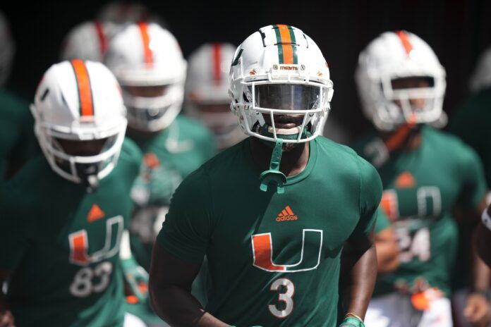 Record-breaking Miami WR Mike Harley Jr. looks to make an impact in the 2022 NFL Draft