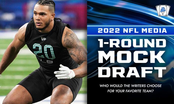 2022 NFL Media 1-Round Mock Draft: Who would the writers choose for your favorite team?