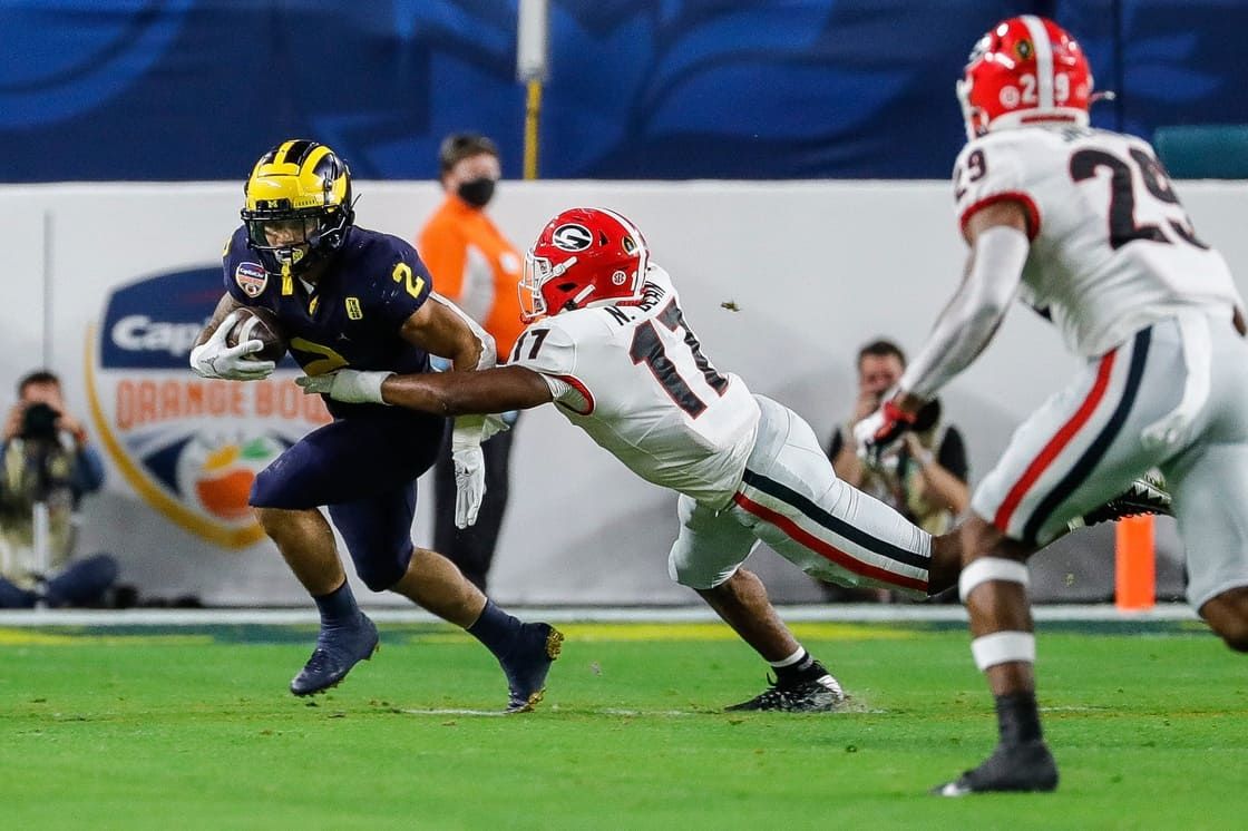 NFL Draft Projections: Nakobe Dean landing spots include Cowboys, Eagles, Patriots