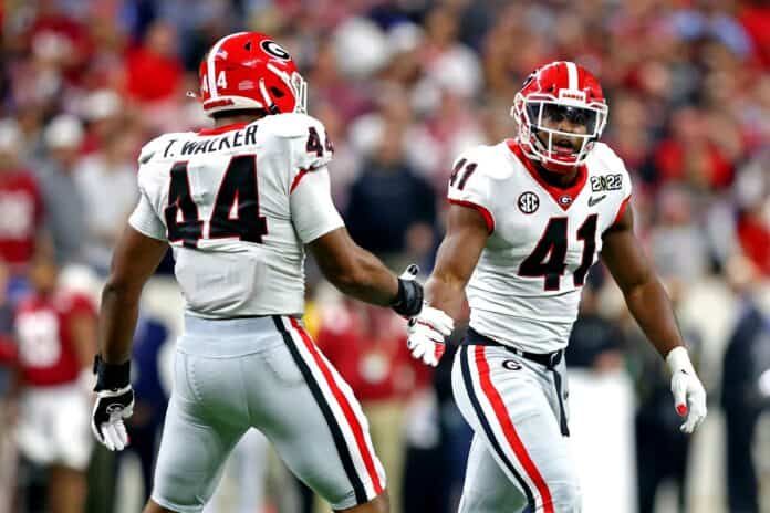 Georgia 2022 NFL Draft Scouting Reports include Nakobe Dean, Jordan Davis, and Travon Walker