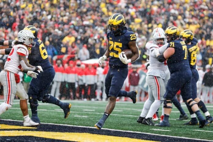 Source: Michigan running back Hassan Haskins visits Jaguars today